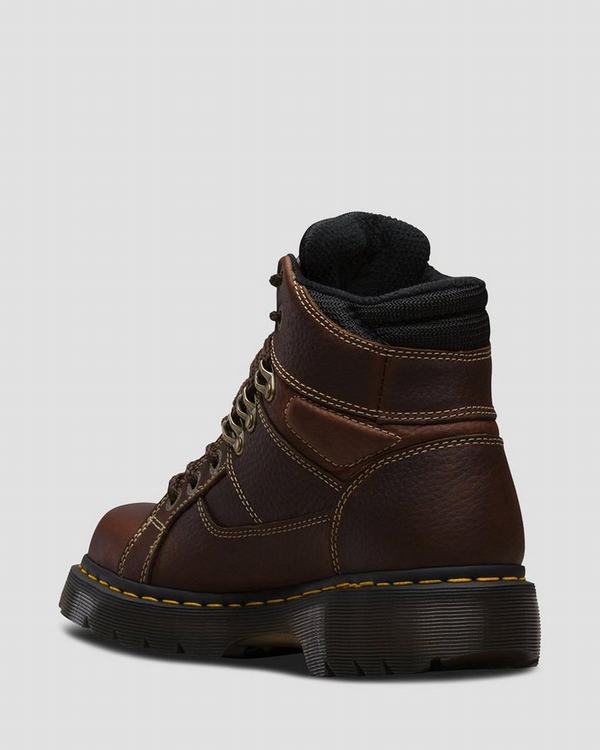 Dr Martens Pánské Pracovní Boty Ironbridge Hnědé, CZ-324871